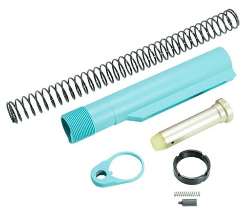 Timber Creek Outdoors ARBTKRE Buffer Tube Kit  Robin's Egg Blue for AR-15