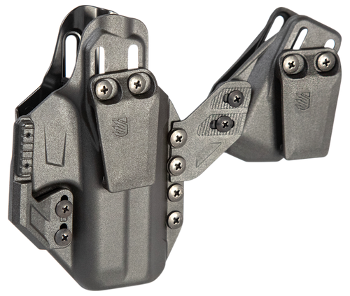 Blackhawk  Stache Premium Holster Kit IWB Black Polymer Belt Clip Fits Colt 1911 Ambidextrous