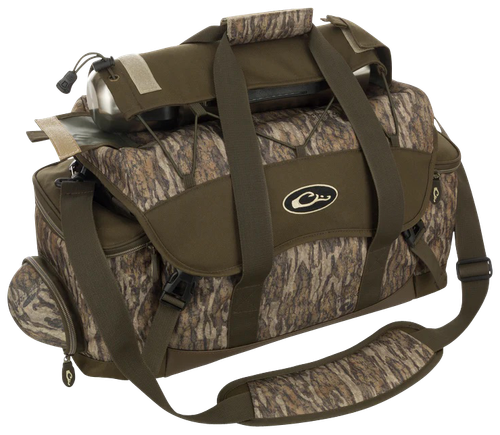 Drake Waterfowl DA2020006 Blind Bag  Large 18 Pockets, Sunglass Pocket, Thermos Sleeve, Carry Handles/Adj. Strap