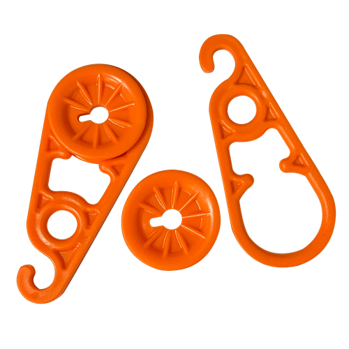 AccuSharp 1008C Super Snaps  Orange 7.80" Long XL 15 Pack