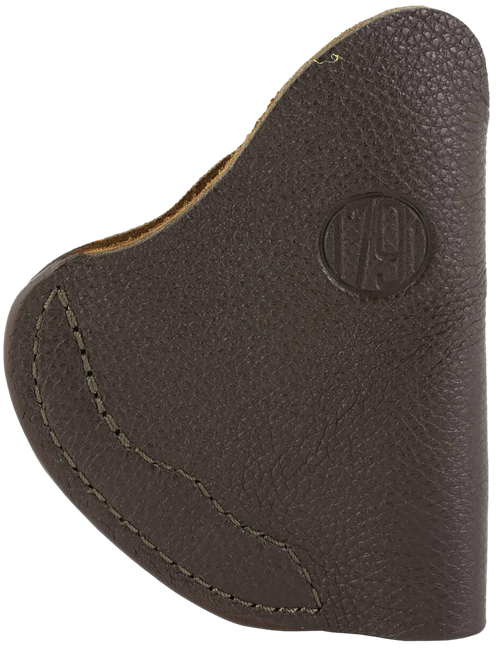 1791 Gunleather FCD2BRWL Fair Chase  IWB Size 02 Brown Leather Deer Hide Belt Clip Fits Ruger LCR Left Hand