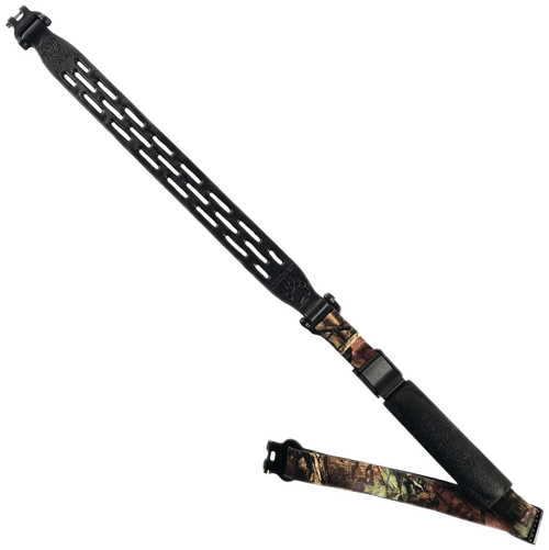 Limbsaver 12295 Kodiak-Air Sling Black NAVCOM Rubber & Mossy Oak Break-Up Nylon w/ 1" W & Adjustable Design for Rifles