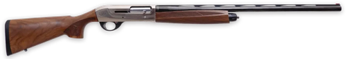 Weatherby ID21228MAG 18i Deluxe Full Size 12 Gauge Semi-Auto 3" 4+1 28" Black Vent Rib Barrel, Engraved Nickel Aluminum Receiver, Fixed Matte Walnut Stock, Right Hand