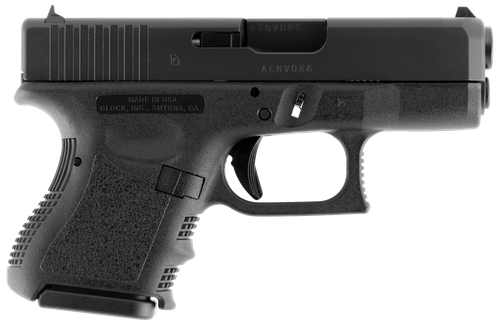 Glock UI2750201 G27 Gen3 Sub-Compact Frame 40 S&W 9+1, 3.43" Black Polygonal Rifled Barrel, Black Cerakote Serrated Steel Slide & Polymer Frame, USA Made