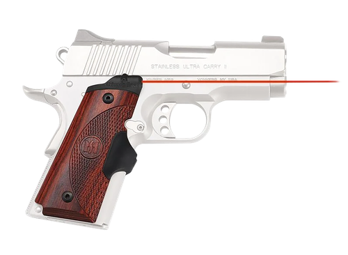 Crimson Trace LG902 Lasergrips Master Series 1911 Compact, Red Laser Rosewood