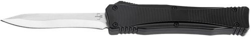Boker 06EX245 Falcon 2.0 Pocket 3.35" Plain D2 Steel Blade Black Aluminum Handle