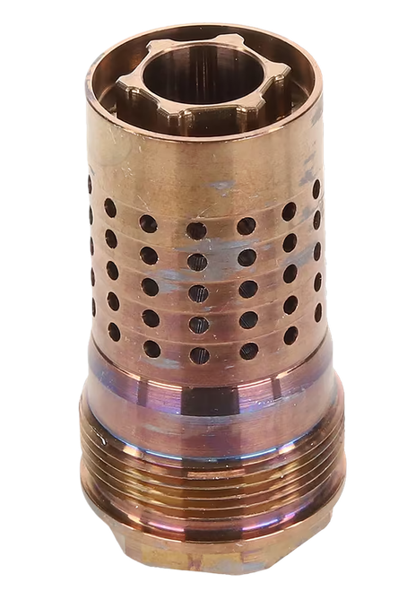 Q LLC CB9/1624 Cherry Bomb  7.62 Stainless Steel 9/16"x24 Threads 1.64" OAL