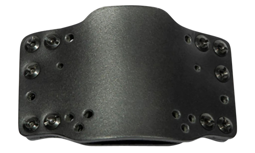 Limbsaver 12562 CrossTech Compact  IWB/OWB Black Leather, Belt Clip, Fits Universal Handgun, Belt 1.75" Wide Ambidextrous