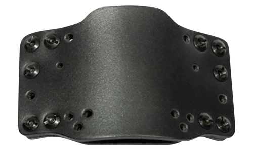 Limbsaver 12562 CrossTech Compact  IWB/OWB Black Leather, Belt Clip, Fits Universal Handgun, Belt 1.75" Wide Ambidextrous