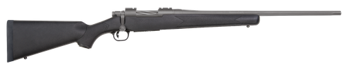 Mossberg 28069 Patriot  25-06 Rem 5+1 22" Fluted Barrel w/Recessed Match Crown, Cerakote Stainless Steel, Spiral-Fluted Bolt, Synthetic Stock, Drop Box Magazine, Adjustable LBA Trigger