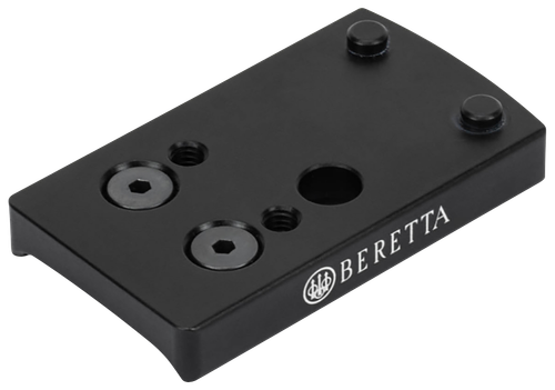 Beretta USA AG57 APX Optic Plate Black, Fits Beretta APX Rear Dovetail/Leupold DeltaPoint Pro Footprint Mount