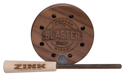 ZINK ZNKRBPC Ridge Blaster  Friction Call Turkey Sounds Natural Aluminum/Wood