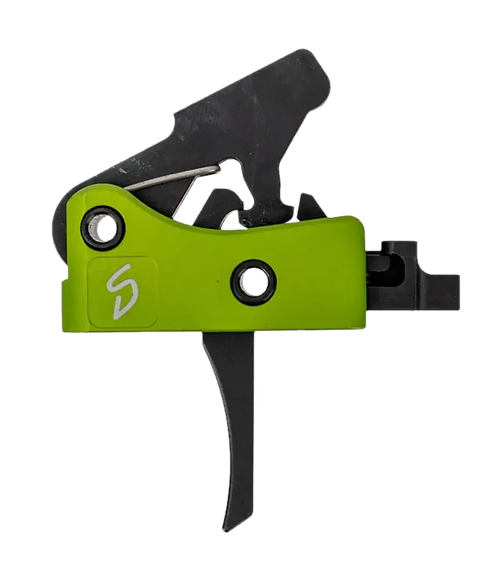 Stern Defense 009H2SD1M H2S Drop In Trigger Green Fits AR10/AR15