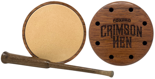 Foxpro CRIMSONCER Crimson Ceramic Fullsize Friction Turkey Sounds Cherry Wood