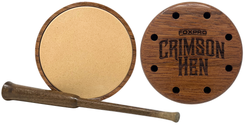 Foxpro CRIMSONCER Crimson Ceramic Fullsize Friction Turkey Sounds Cherry Wood