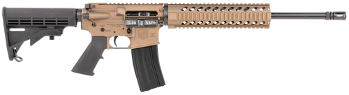 Diamondback DB1717K042 DB15 Version 2 5.56x45mm NATO 16" 30+1 Burnt Bronze Cerakote Black 6 Position Stock Black Polymer Grip Right Hand