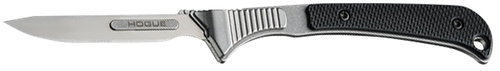Hogue 35876 Expel  2.050" Fixed High Carbon Steel Blade, Black G10 Scales/SS Handle, Includes 3 #60 & 2 #70 blades.