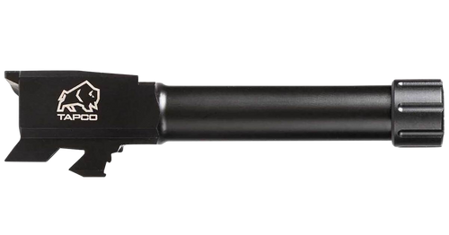 Tapco TAP22003 Glock 9mm Luger Threaded Black Nitride Stainless Steel, Fits Glock 43/43X