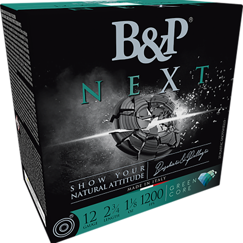 B&p Ammunition 12B1NX9 Next  12Gauge 2.75" 1oz 9Shot 25 Per Box/10 Case