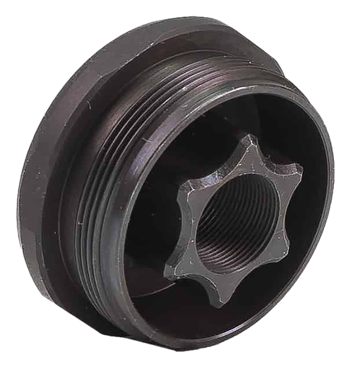 Jk Armament JK155HDM1236 HD Thread Mount Fits 1/2"x36 Stainless Steel Cerakote Black