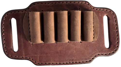 1791 Gunleather HNTABSLRBRWA Ammo Belt Slide Brown Leather 30-06 Springfield