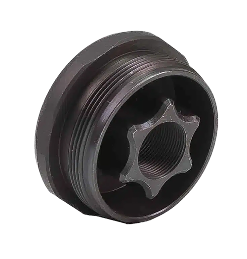 Jk Armament JK155HDM24 HD Thread Mount Fits 5/8"x24 Stainless Steel Cerakote Black