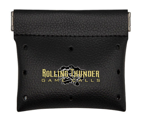 Rolling Thunder Game Call TC503-BLK Mouth Call Pouch  Black