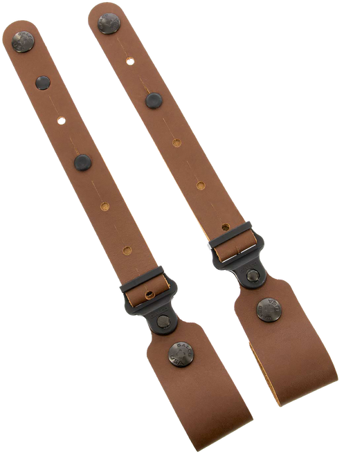 Galco MC2TD Horizontal Shoulder System Tie Down Set 2.0 Tan Full Grain Leather Ambidextrous