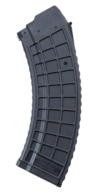 Xtech Tacitcal XTT1152BLKMAG47 Gen2  30rd Waffle 7.62X39 Fits AK-47 Black Stainless Steel