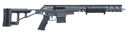 Citadel CITTPN223GRY Taipan X Pump Action 223 Wylde 10+1 16.50" Stainless Threaded, Dark Gray, M-Lok Handguard, Chassis with Skeletonized Stock, A2 Style Grip, Flat-Face Trigger