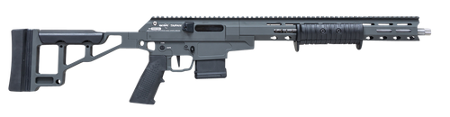 Citadel CITTPN223GRY Taipan X Pump Action 223 Wylde 10+1 16.50" Stainless Threaded, Dark Gray, M-Lok Handguard, Chassis with Skeletonized Stock, A2 Style Grip, Flat-Face Trigger
