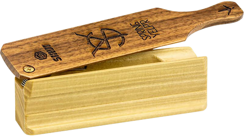 Hunters Specialties HSSTR100168 Spring Yelper Box Call Brown Hardwood