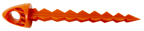 Targettack Llc  Targettack  Orange Polycarbonate Plastic 3" For Paper/Vinyl Targets 12 Pack
