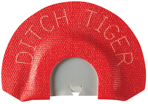 Johnny Stewart Wildlife Calls HSJSDIA8 Ditch Tiger Diaphragm Call Red Latex