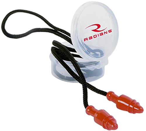 Radians JP3150RD/50 SnugPlugs Earplugs 28 dB In The Ear Black/Red 50 Pair