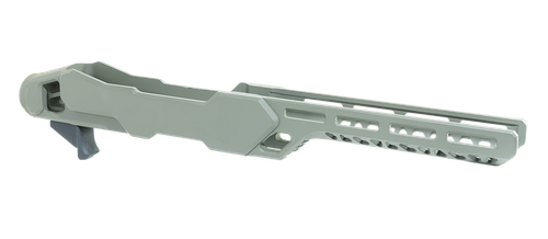 Timber Creek Outdoors ERC1022OD Enforcer Rifle Chassis OD Green Aluminum Fits Ruger 10/22 Compatible w/ MSR Buffer Tubes