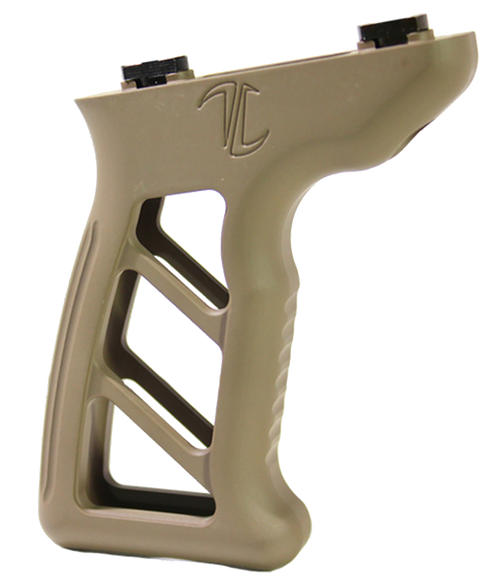 Timber Creek Outdoors MEVFGFDE Enforcer Vertical Foregrip Flat Dark Earth Billet Aluminum