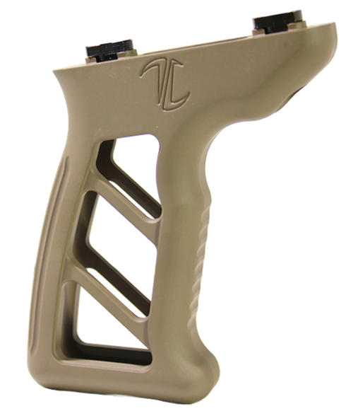 Timber Creek Outdoors MEVFGFDE Enforcer Vertical Foregrip Flat Dark Earth Billet Aluminum