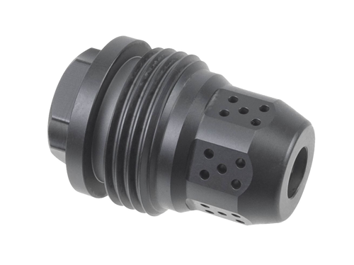 Jk Armament JKMDHDBE24 Bald Eagle Compensator 30Cal Fits 5/8"x24 Stainless Steel Nitride Black