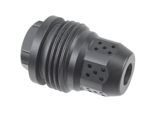 Jk Armament JKMDHDBE24 Bald Eagle Compensator 30Cal Fits 5/8"x24 Stainless Steel Nitride Black