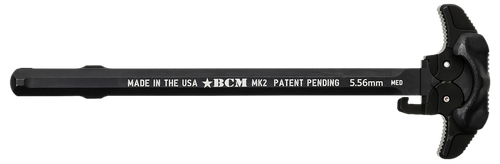 BCM GFHMK2LRGAMBI Ambidextrous MK2 Charging Handle Compatible w/ Mil-Spec AR-15 Black 7075 T-6 Aluminum