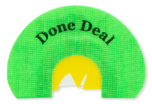 Rolling Thunder Game Call TC002-DD Done Deal Diaphragm Call 3 Reed Combo Cut Attracts Turkey Species