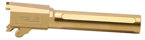 True Precision Inc TPP365XLBXG Sig  9mm Luger 3.70" Fluted Gold TiN Stainless Steel, Fits Sig P365XL/P365X-MACRO