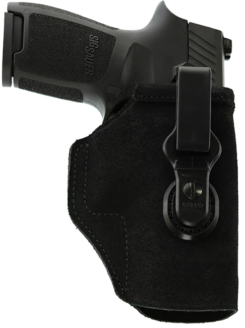 Galco TUC894B Tuc-N-Go 2.0 Strongside/Crossdraw IWB Black Fits Sig P365 Ambidextrous