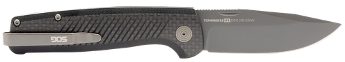 S.O.G SOGTM1006BX Terminus SJ LTE 2.90" Folding Plain Black TiNi S35VN SS Blade, Graphite Textured G10 Handle
