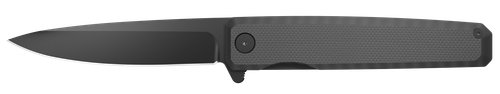 Outdoor Edge PL2C Peleus  3.10" Folding Clip Point Plain Black Oxide 8Cr13MoV SS Blade G10 Handle