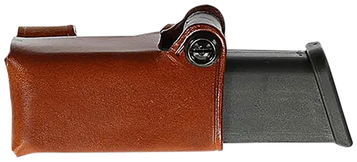 Galco HMC24 HMC Mag Carrier Horizontal Tan Steerhide Fits Glock 17 Gen 1-5 Ambidextrous