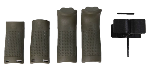 Glock 39844  Backstrap/Beavertail Set Battlefield Green Polymer