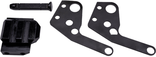 Kel-Tec PLR161570 SU/PLR Picatinny Adapter Black Aluminum Includes Two Mounting Plates