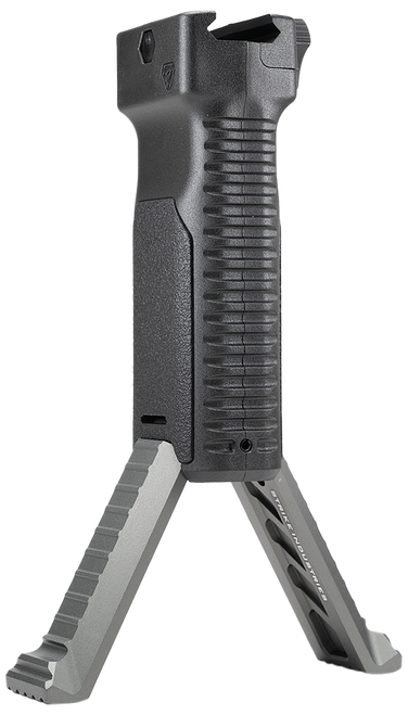 Strike Industries ARALBIPODGY Bipod Grip  Gray Polymer